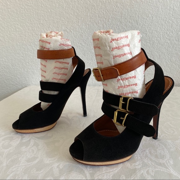 Lanvin buckle ankle strap sandals - Picture 5 of 7